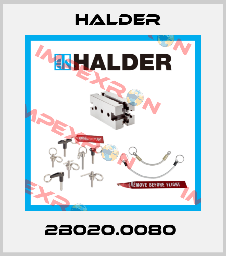 2B020.0080  Halder