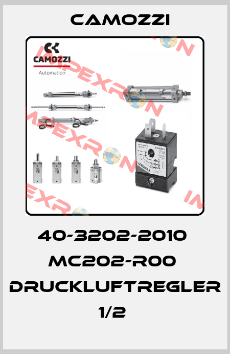 40-3202-2010  MC202-R00  DRUCKLUFTREGLER 1/2  Camozzi