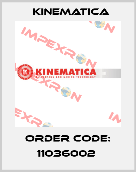 Order Code: 11036002  Kinematica