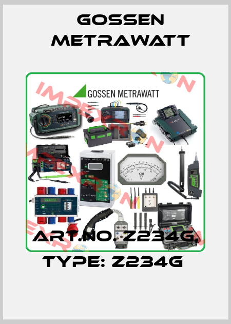 Art.No. Z234G, Type: Z234G  Gossen Metrawatt