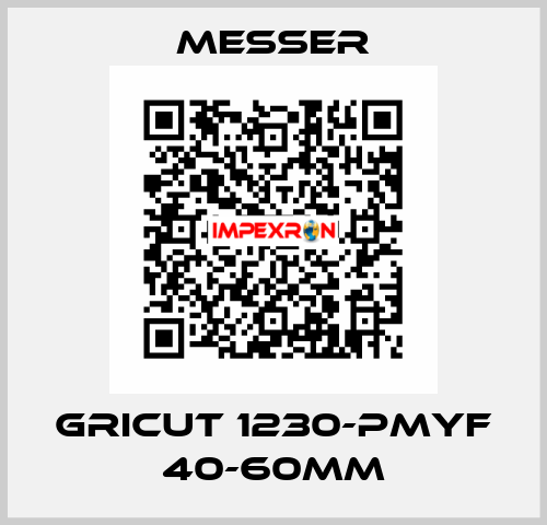 Gricut 1230-PMYF 40-60mm Messer