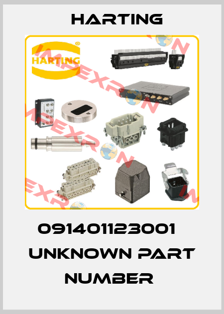 091401123001   UNKNOWN PART NUMBER  Harting