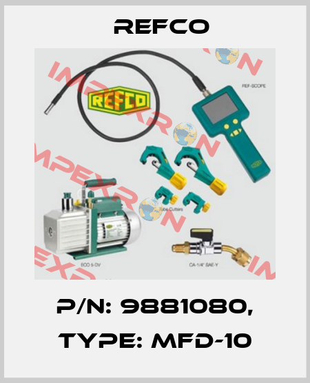 p/n: 9881080, Type: MFD-10 Refco