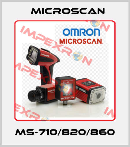 MS-710/820/860 Microscan
