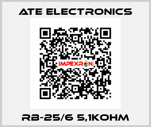 RB-25/6 5,1kOhm ATE Electronics