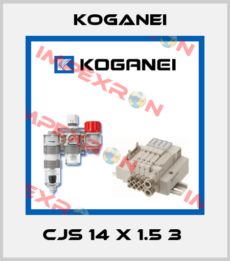 CJS 14 X 1.5 3  Koganei