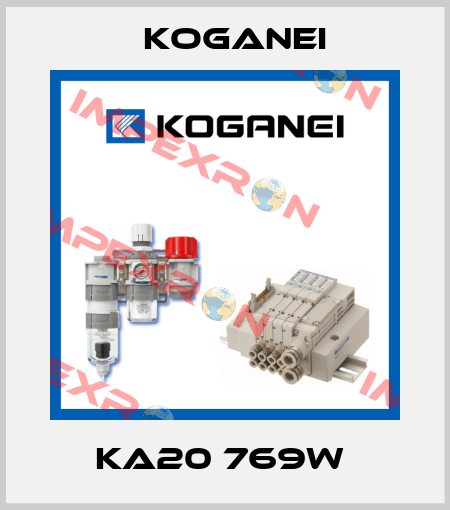 KA20 769W  Koganei