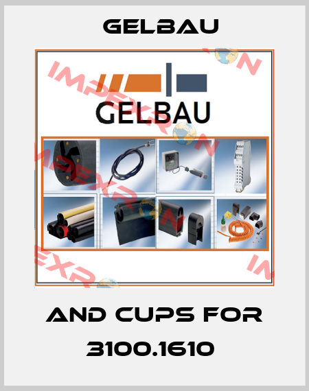 AND CUPS FOR 3100.1610  Gelbau