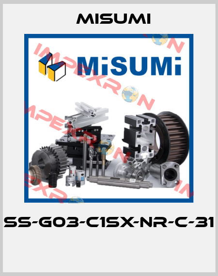 SS-G03-C1SX-NR-C-31  Misumi