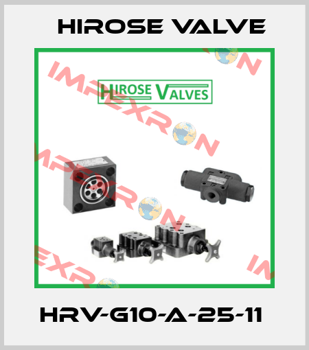 HRV-G10-A-25-11  Hirose Valve