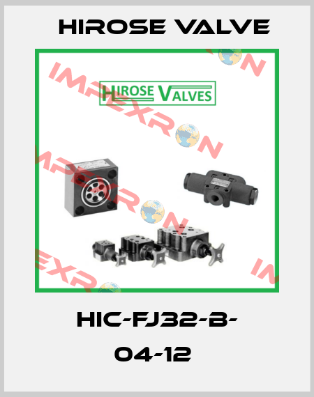 HIC-FJ32-B- 04-12  Hirose Valve