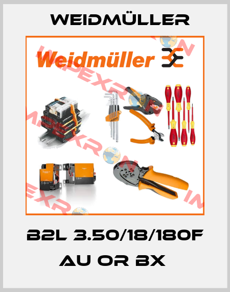 B2L 3.50/18/180F AU OR BX  Weidmüller