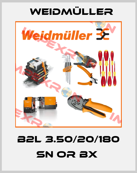 B2L 3.50/20/180 SN OR BX  Weidmüller