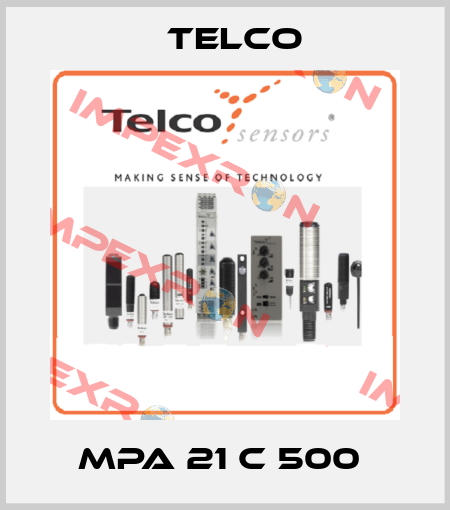 MPA 21 C 500  Telco
