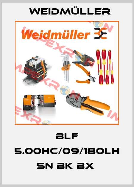 BLF 5.00HC/09/180LH SN BK BX  Weidmüller