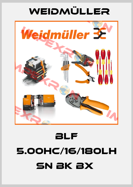 BLF 5.00HC/16/180LH SN BK BX  Weidmüller