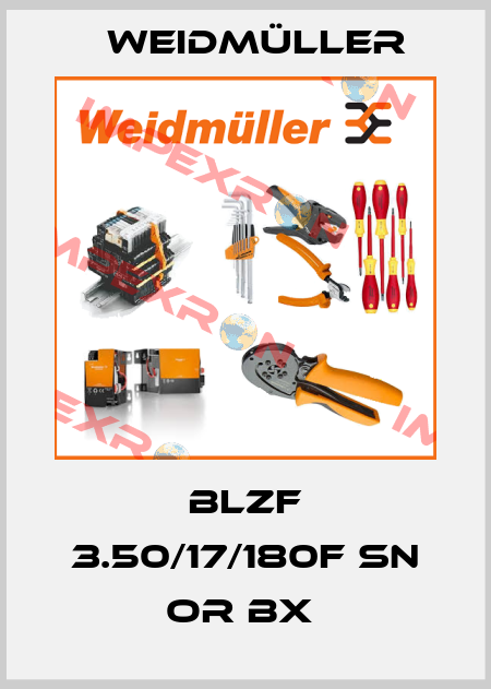 BLZF 3.50/17/180F SN OR BX  Weidmüller