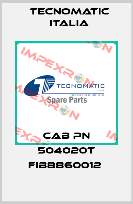 CAB PN 504020T FIB8860012  Tecnomatic Italia