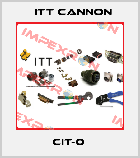 CIT-0  Itt Cannon