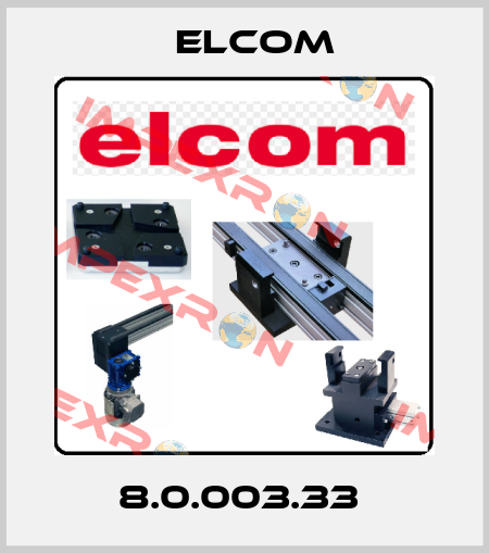 8.0.003.33  Elcom