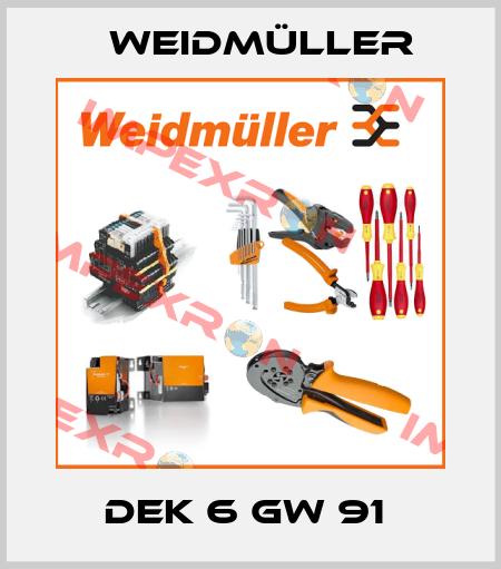 DEK 6 GW 91  Weidmüller