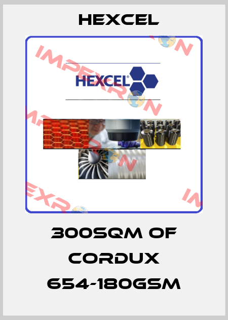 300sqm of Cordux 654-180gsm Hexcel