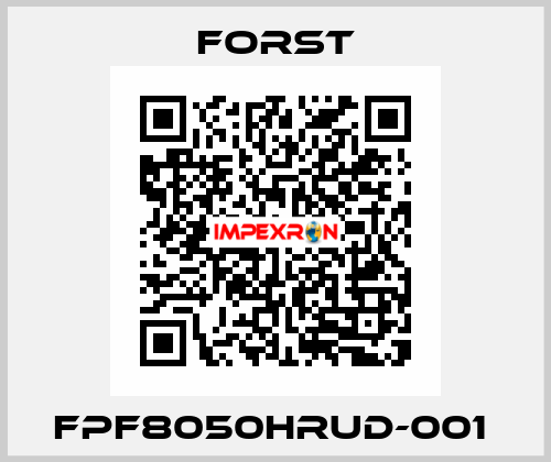 FPF8050HRUD-001  FORST