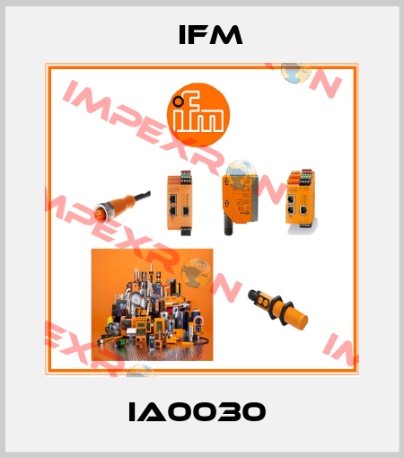 IA0030  Ifm