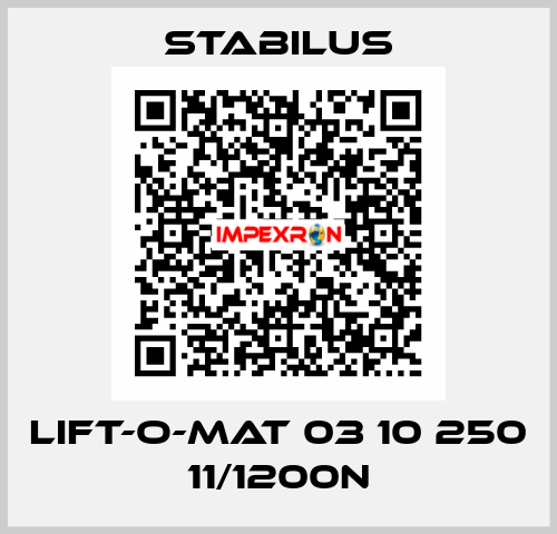 LIFT-O-MAT 03 10 250 11/1200N Stabilus