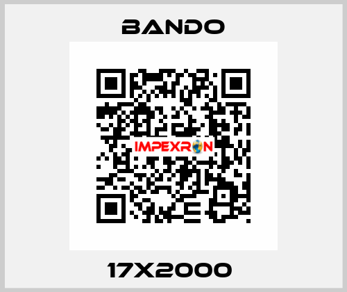 17X2000  Bando