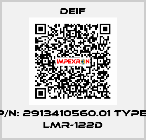 P/N: 2913410560.01 Type: LMR-122D Deif