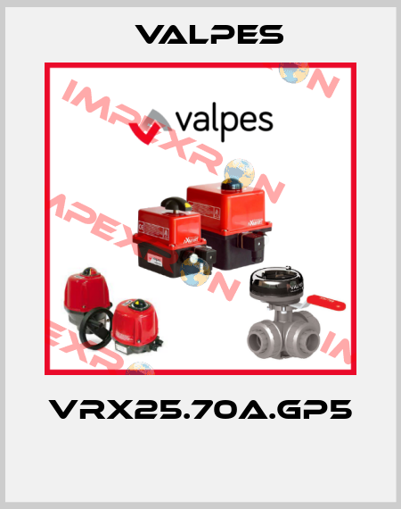 VRX25.70A.GP5  Valpes