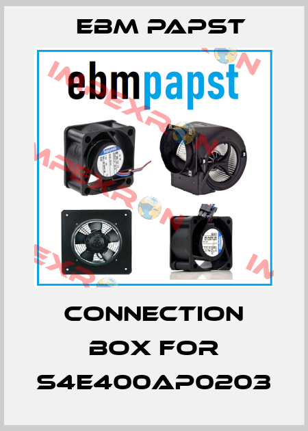connection box for S4E400AP0203 EBM Papst
