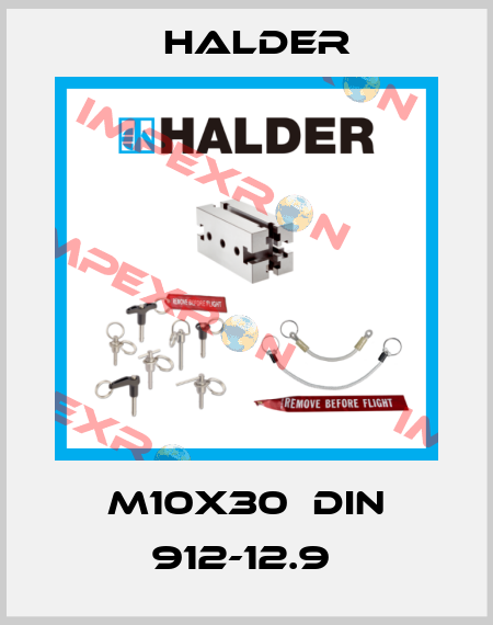 M10X30  DIN 912-12.9  Halder