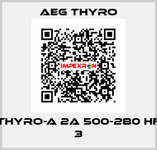 Thyro-A 2A 500-280 HF 3 AEG THYRO