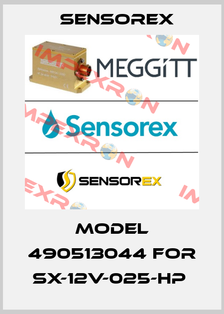MODEL 490513044 for SX-12V-025-HP  Sensorex