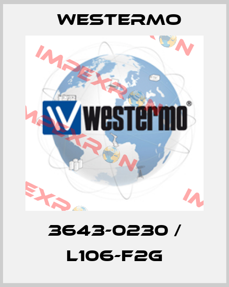 3643-0230 / L106-F2G Westermo