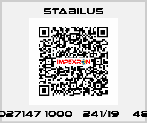 027147 1000Ν 241/19 Α 48 Stabilus