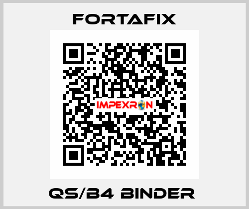 QS/B4 BINDER  Fortafix