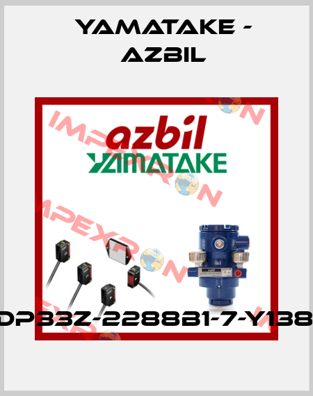 KDP33Z-2288B1-7-Y138A Yamatake - Azbil