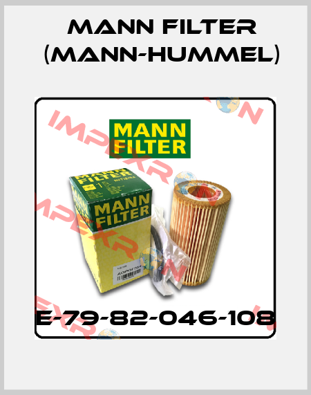 E-79-82-046-108 Mann Filter (Mann-Hummel)