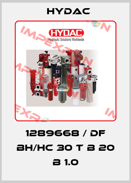 1289668 / DF BH/HC 30 T B 20 B 1.0 Hydac