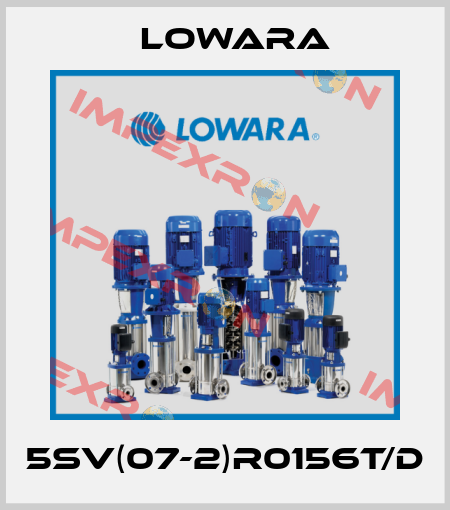 5SV(07-2)R0156T/D Lowara
