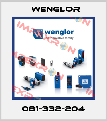 081-332-204 Wenglor