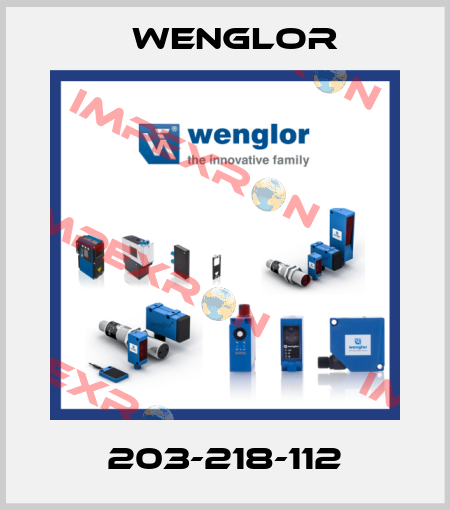 203-218-112 Wenglor