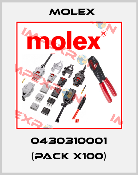 0430310001 (pack x100) Molex