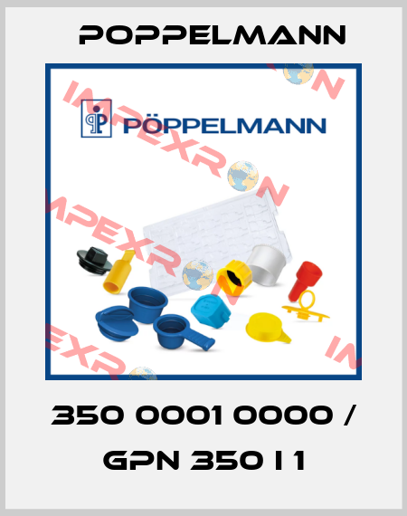 350 0001 0000 / GPN 350 I 1 Poppelmann