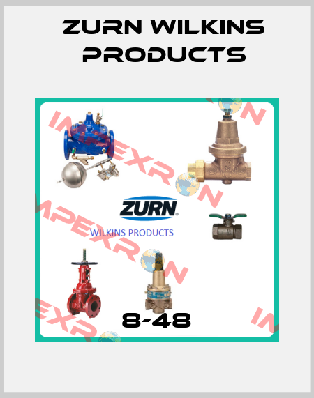 8-48 Zurn Wilkins Products