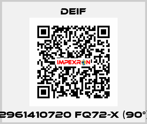 2961410720 FQ72-x (90°) Deif
