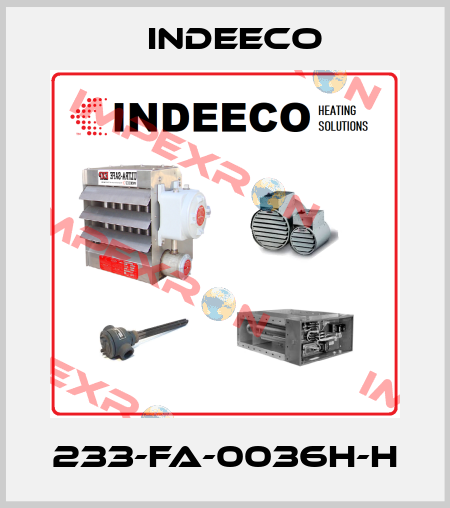 233-FA-0036H-H Indeeco